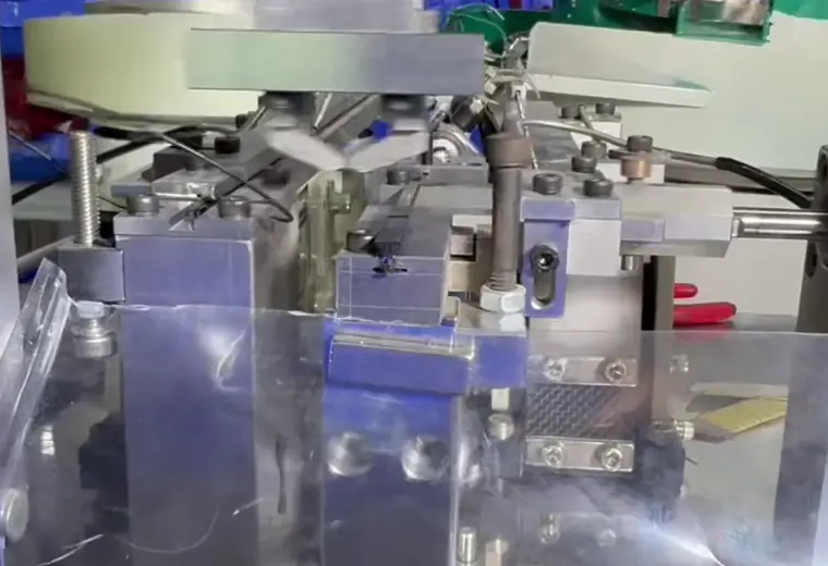 Automated terminal checking and alignment station for Kirision backend connector manufacturing and RFQ review