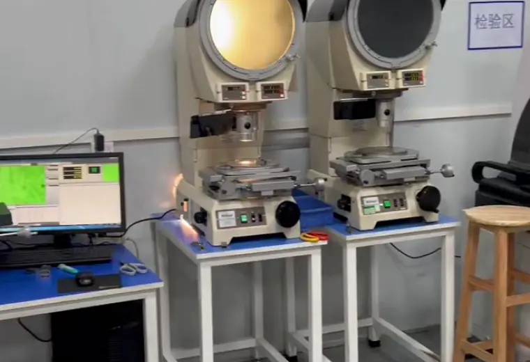 QC sample review and dimensional check for Kirision backend connector manufacturing and RFQ review
