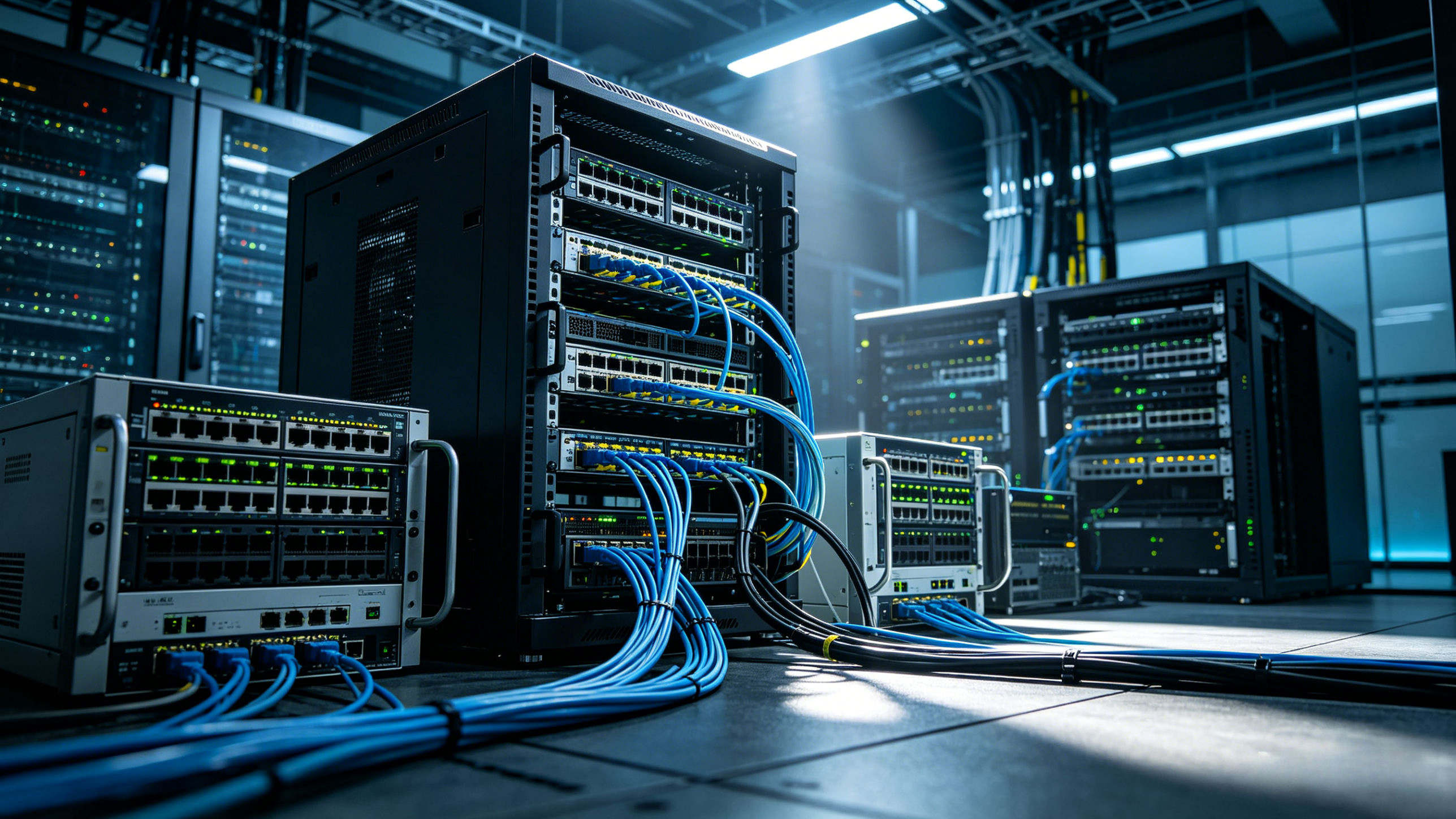 Communications and servers scene