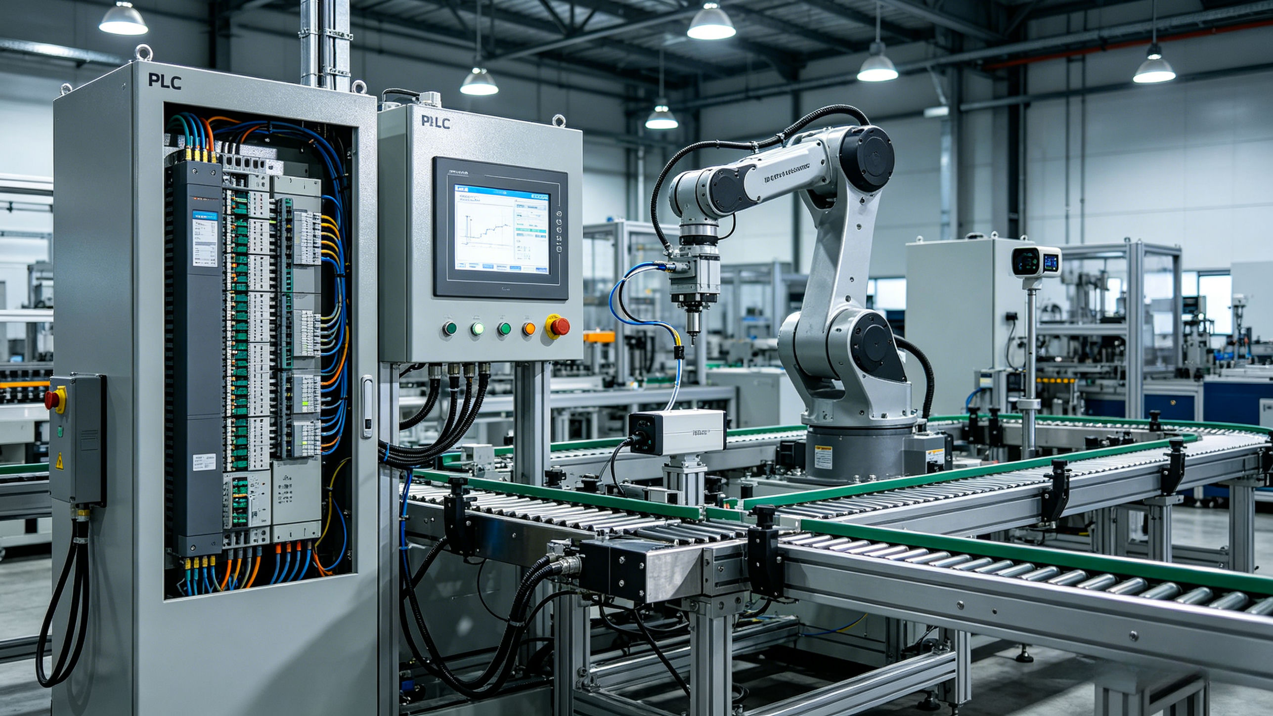 Industrial control and automation scene