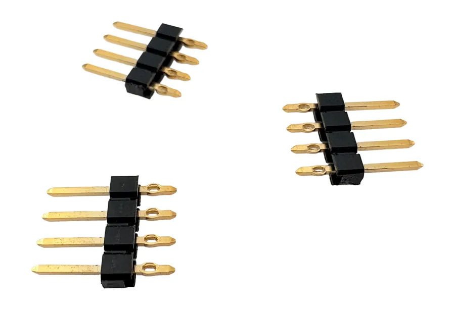 2.54mm Vertical DIP Pin Header Connector, Dual Row, 2x1P to 2x40P product photo by Kirision