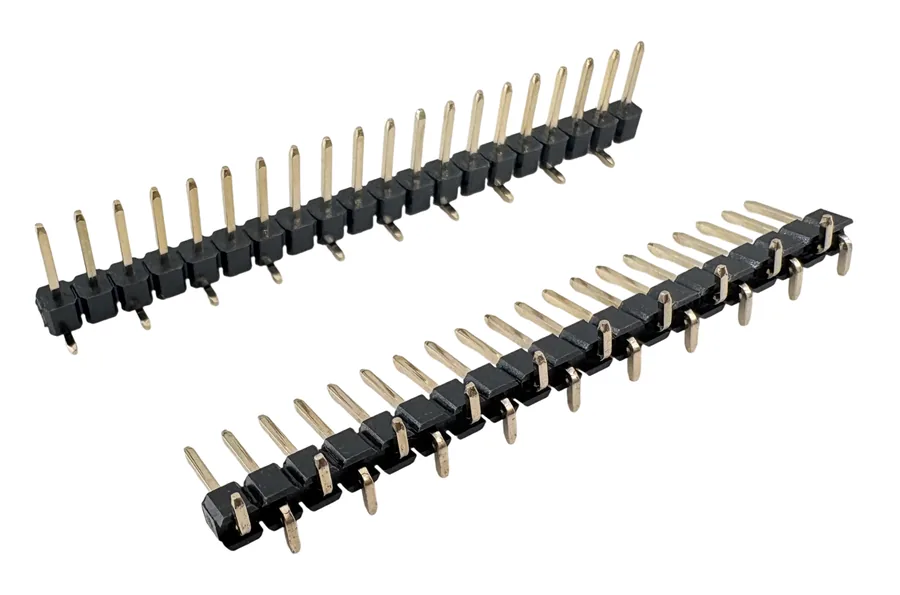 2.54mm Staggered SMT Pin Header Connector, Single Row, 1x1P to 1x40P product photo by Kirision