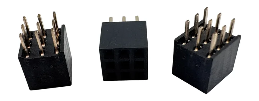 2.00mm Female Header Connector, Triple Row, 2x2P to 2x40P product photo by Kirision