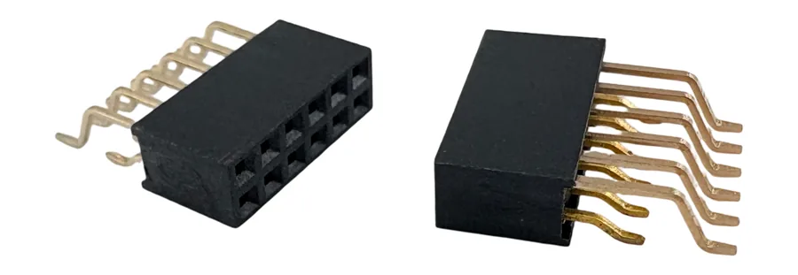 2.00mm Horizontal SMT Female Header Connector, Dual Row, 2x2P to 2x40P product photo by Kirision