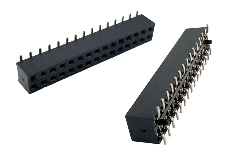 2.00mm Vertical SMT Female Header Connector, Dual Row, 2x2P to 2x40P product photo by Kirision