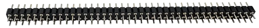 2.54mm Vertical DIP Pin Header Connector, Dual Row, 2x1P product photo by Kirision