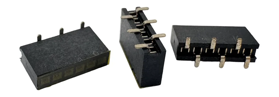 1.27mm Vertical SMT Female Header Connector, Dual Row, 2x2P to 2x50P product photo by Kirision