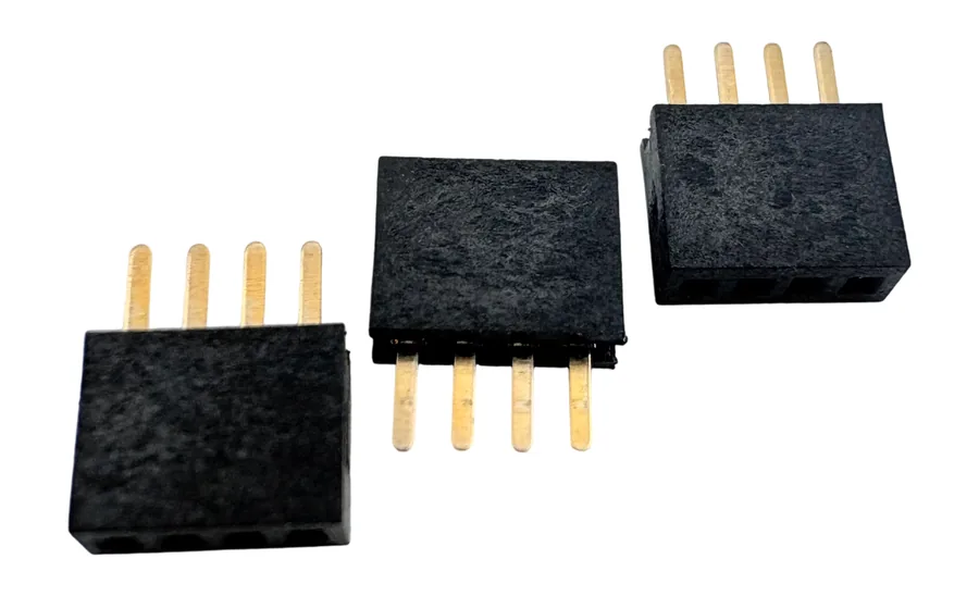1.27mm Vertical DIP Female Header Connector, Single Row, 1x2P to 1x50P product photo by Kirision