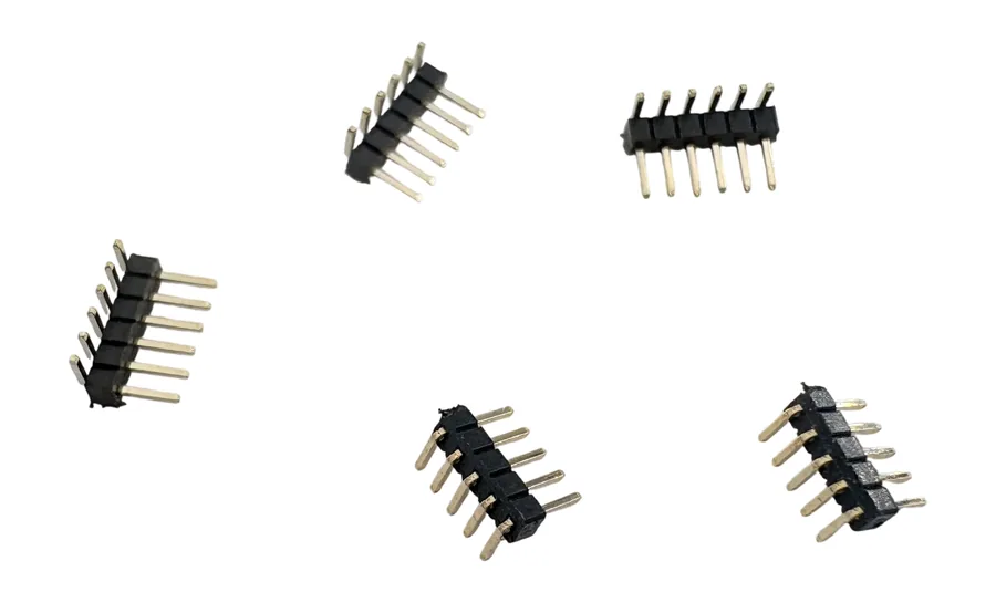1.27mm Right Angle Pin Header Connector, Single Row, 1x1P to 1x50P product photo by Kirision