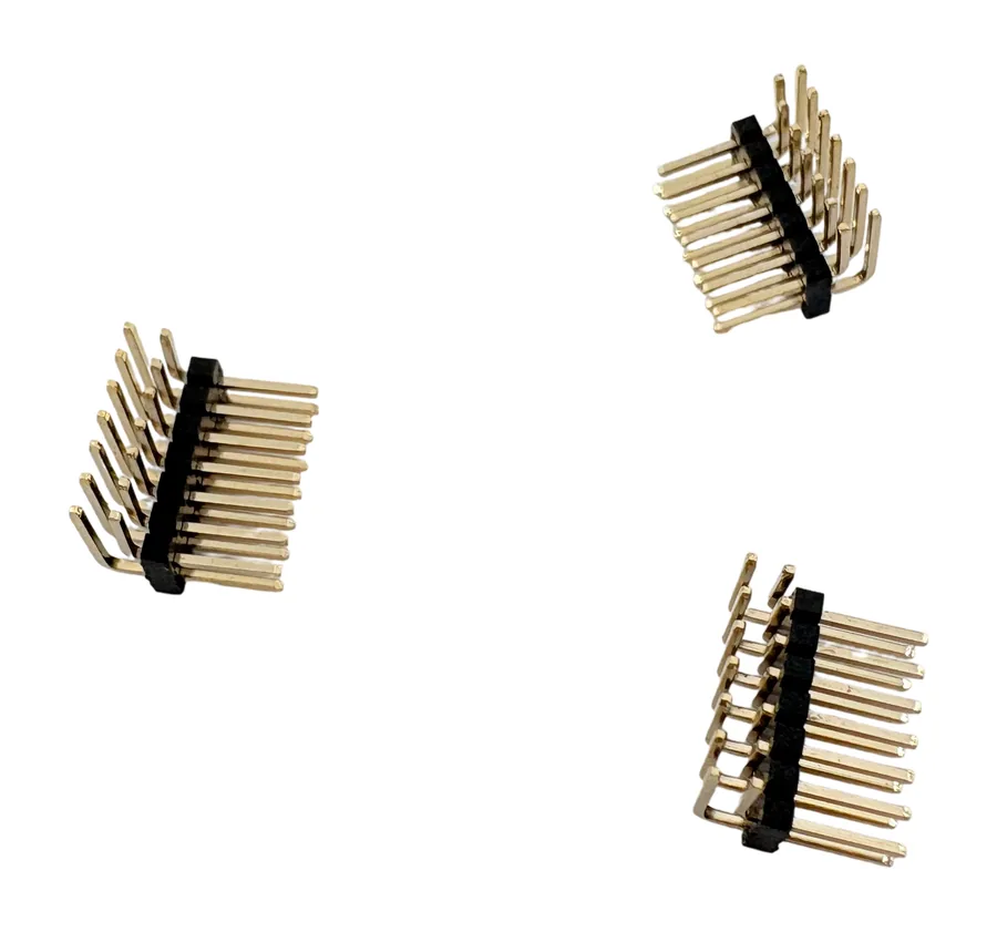 1.27mm Right Angle Pin Header Connector, Dual Row, 2x1P to 2x50P product photo by Kirision