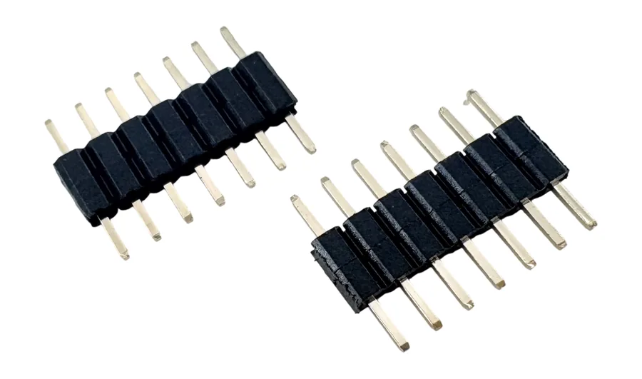 2.00mm Vertical DIP Pin Header Connector, Single Row, 1x1P to 1x40P product photo by Kirision
