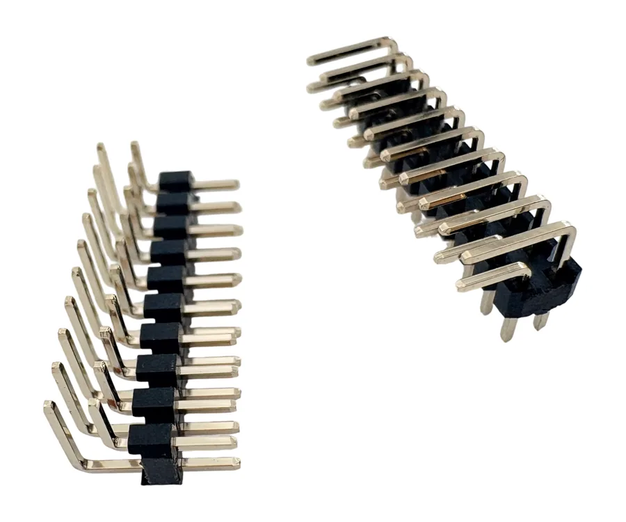 2.00mm Right Angle Pin Header Connector, Dual Row, 2x1P to 2x40P product photo by Kirision