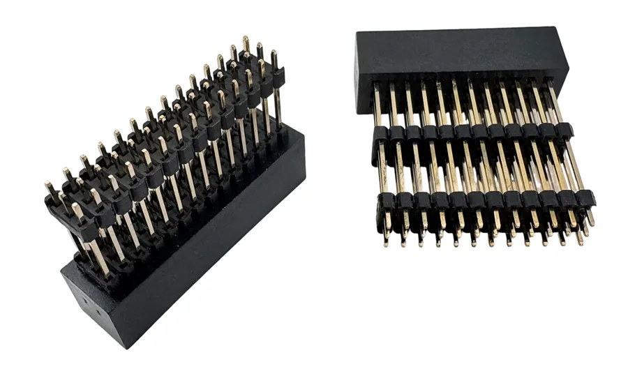 2.54mm Vertical DIP PH + Box Hybrid Connector, Triple Row product photo by Kirision