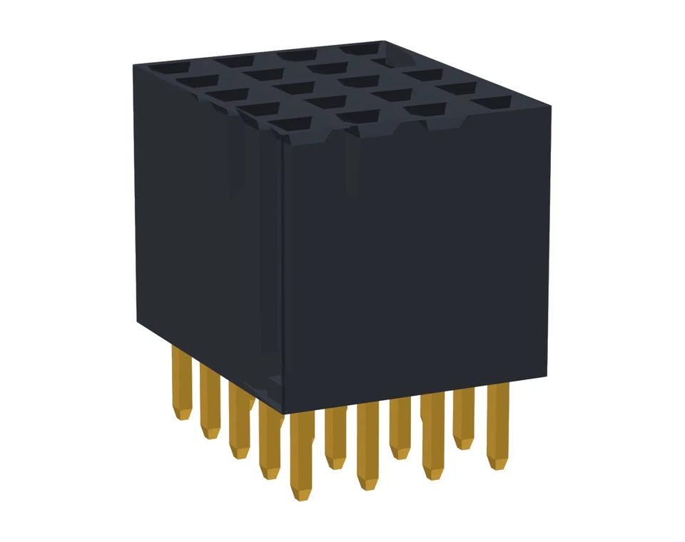 FH2004X5Z*GF1SNT 2.0 mm Quad Row Female Header