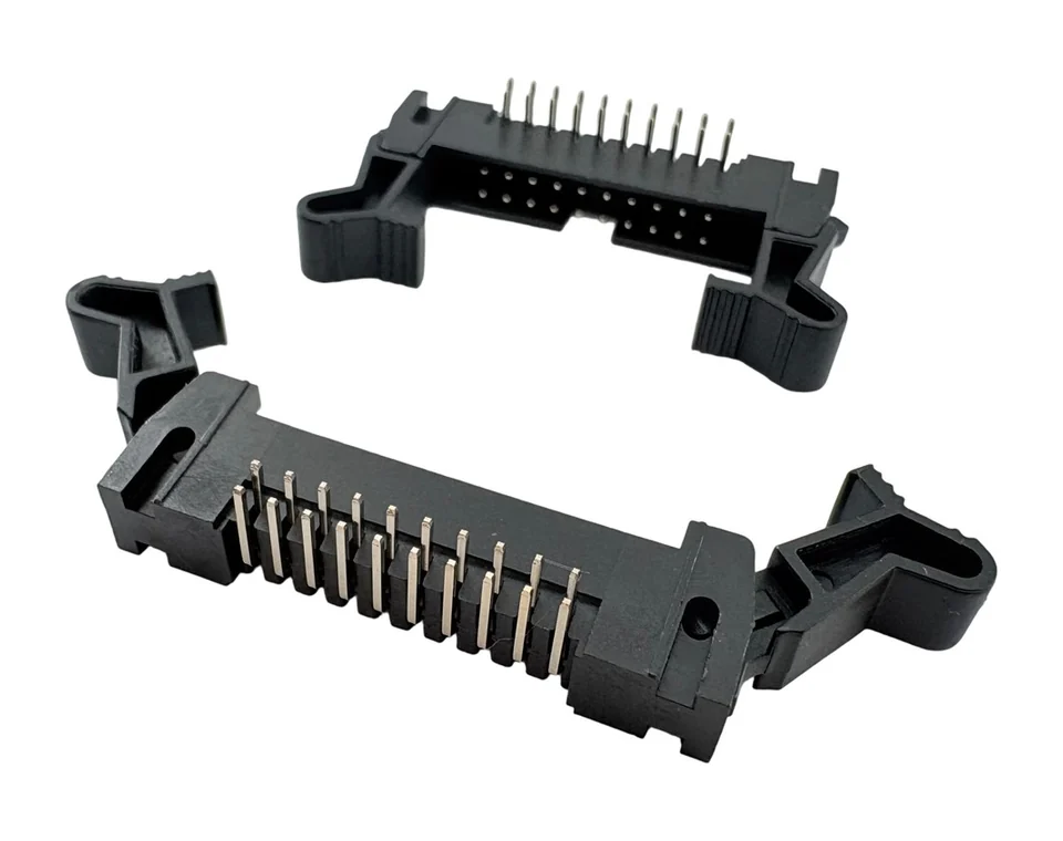 EH2002X*W*GFNT* 2.0 mm Dual Row Double R/A Ejector Header