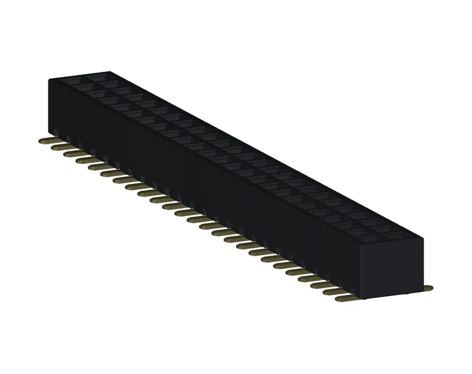 FH1002X25S2.0GF1SNT 1.0 mm Dual Row Vertical SMT Female Header