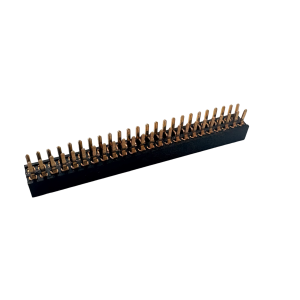 1.27mm Female Header 2x2 PIN Straight (DIP) (P/N 0135)